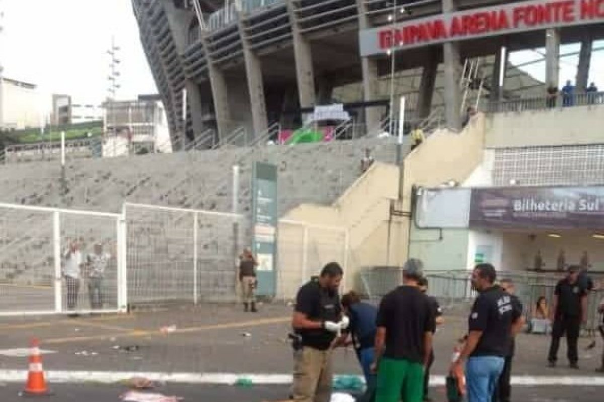 Bailão termina com homem morto na saída da Arena Fonte Nova