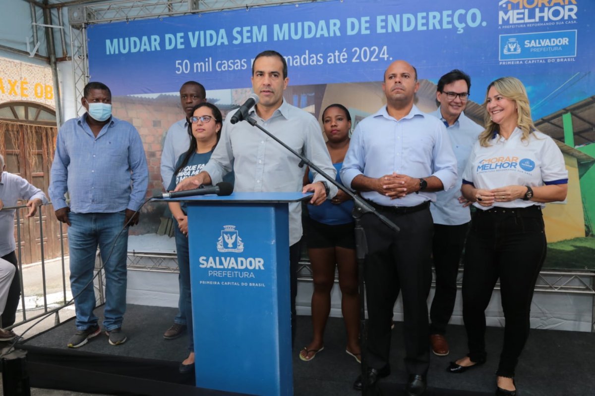 Programa Morar Melhor reforma 204 casas no bairro de São Caetano, em Salvador