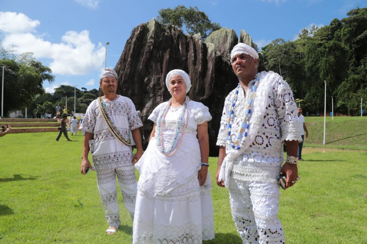Prefeitura de Salvador inaugura Parque Pedra de Xangô, no bairro de Cajazeiras X