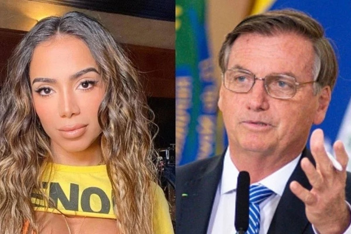 'Sonho de todo adolescente', ironiza Bolsonaro sobre encontro de Anitta e Leonardo DiCaprio