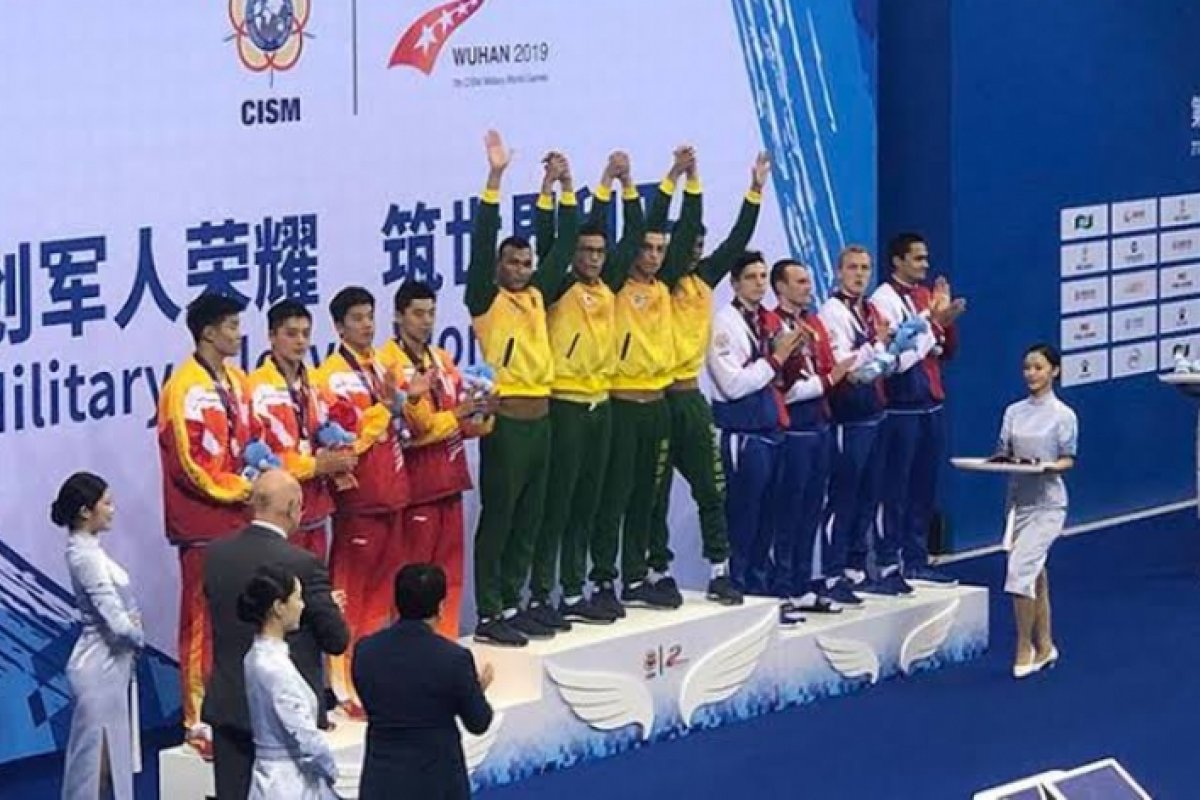 Brasil fica em 3º lugar geral nos Jogos Mundiais Militares