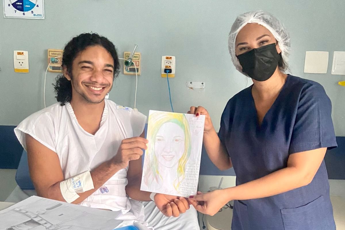 Covid-19: arteterapia ameniza isolamento de pacientes em hospital de Salvador