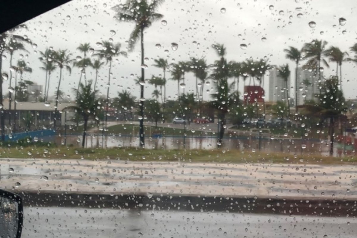 Base Naval de Aratu é região com maior acúmulo de chuva em Salvador