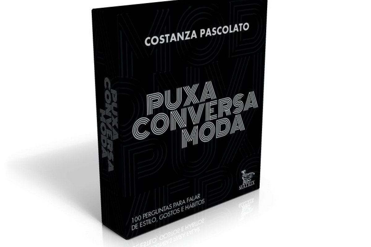 Costanza Pascolato lança jogo de cartas sobre o universo da moda