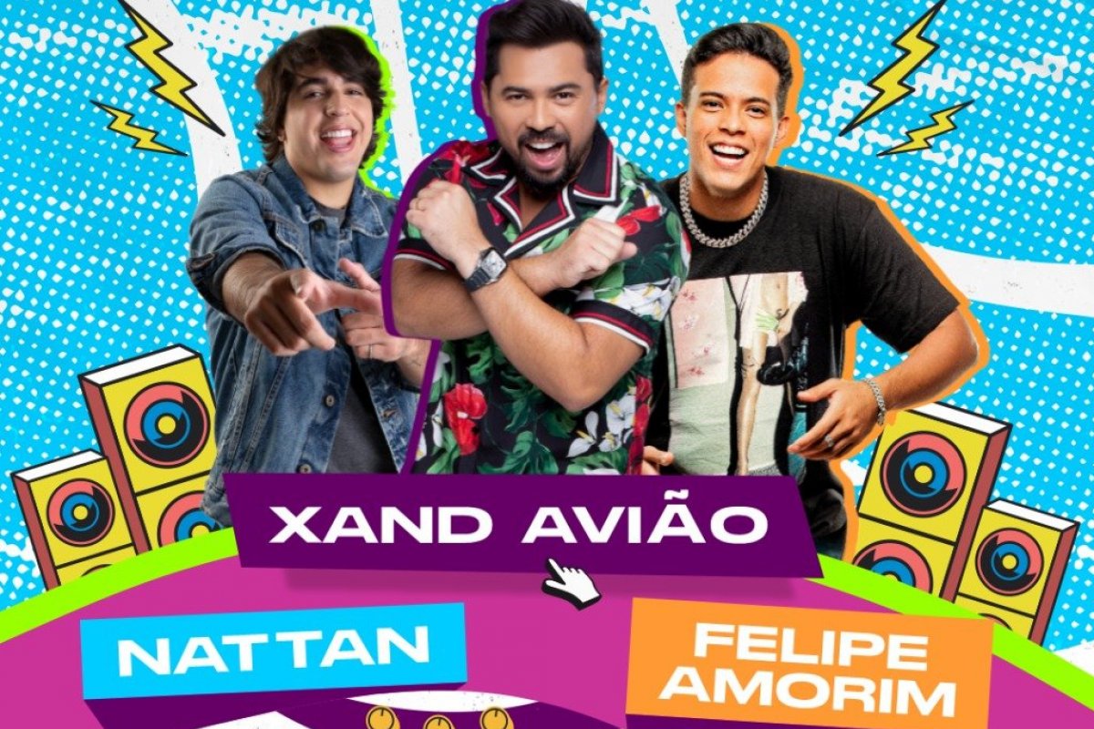 Festa “Rolê do Comandante” reúne Xand Avião, Nattan e Felipe Amorim em Valença