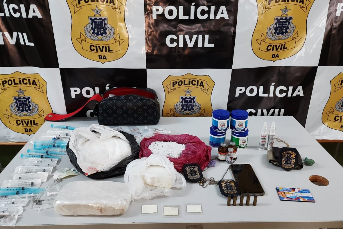 Suspeito de tráfico é preso em flagrante no município de Senhor do Bonfim