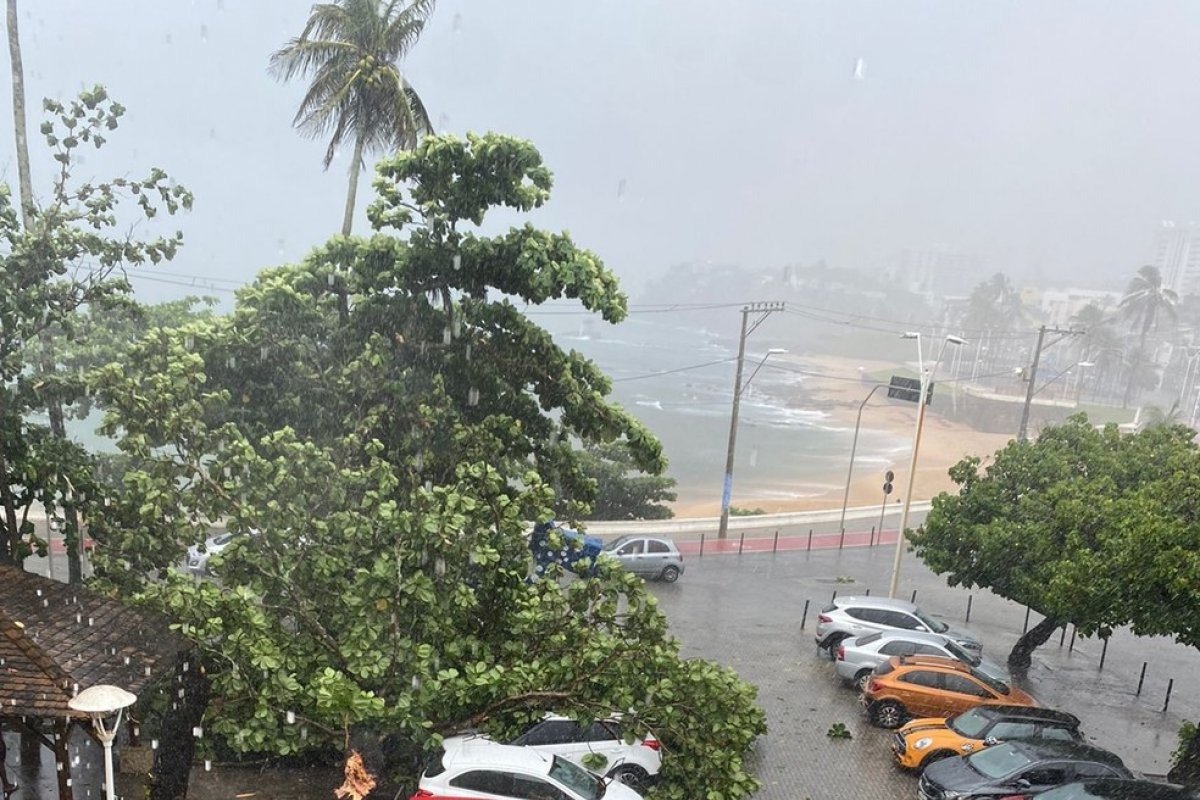 Segundo Inmet, frente fria que deve atingir o Brasil não produz impactos relevantes na Bahia