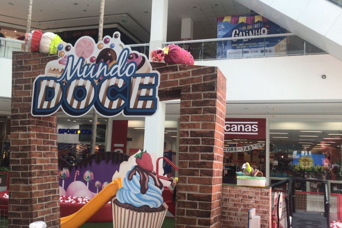 Parque temático Mundo Doce promete muitas brincadeiras para a criançada na capital baiana