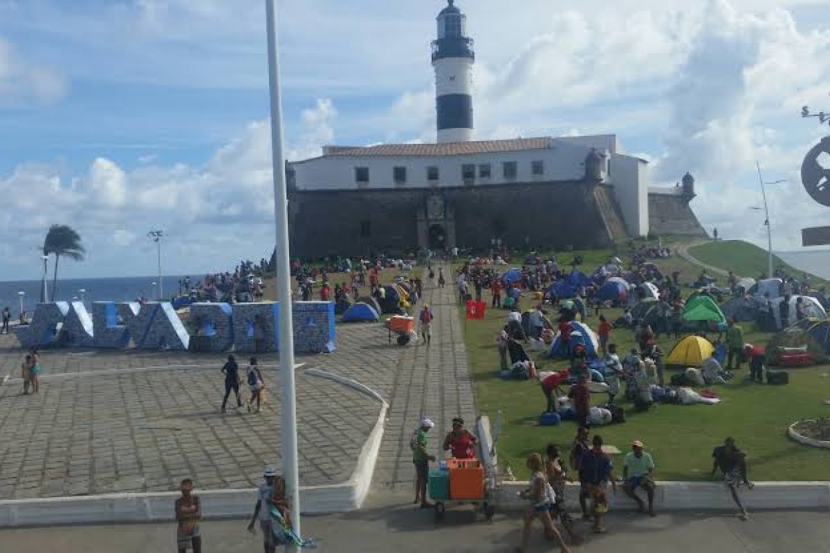 Maio amarelo: Farol da Barra recebe circuito infantil de bike neste domingo (15)