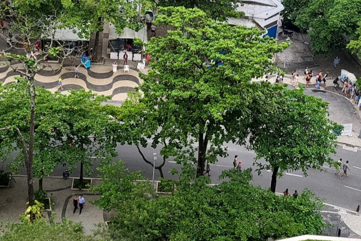 Vídeo: com baixa adesão, ato acontece em Copacabana