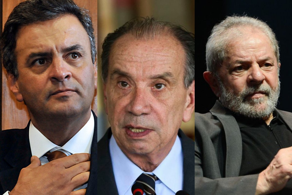“Candidatura artificial do PSDB", diz Aécio sobre voto de Aloysio em Lula
