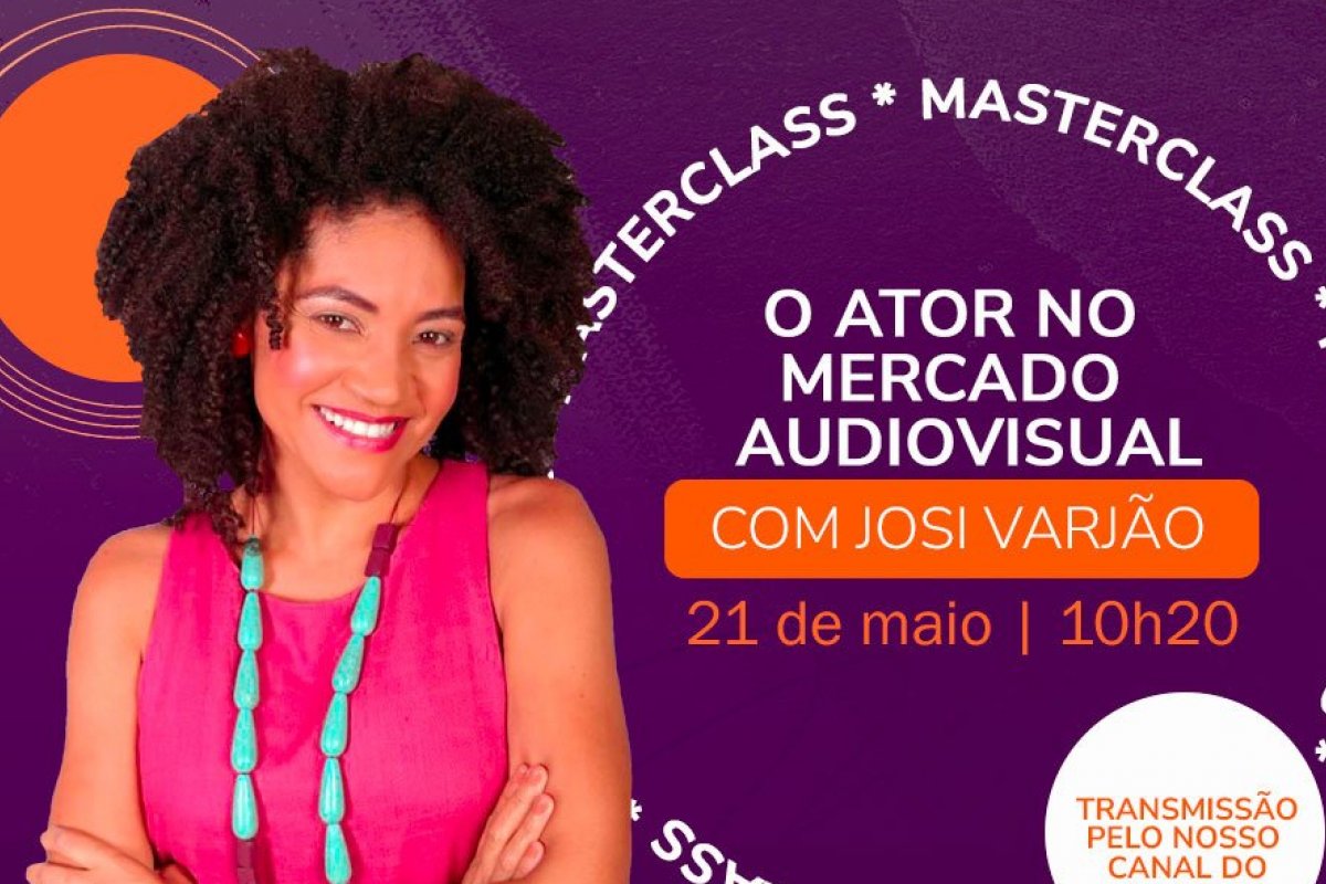 Festival baiano oferece Masterclass gratuita sobre atuação para audiovisual