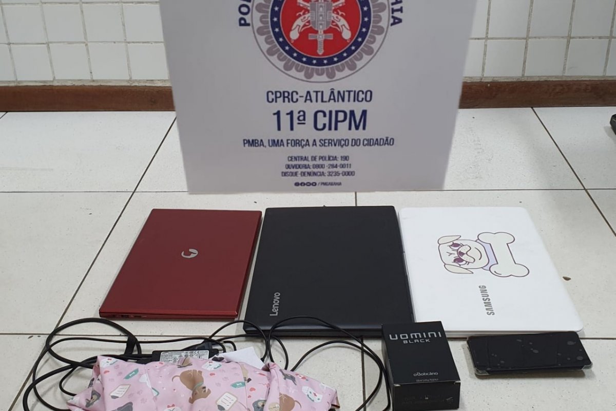 Homem é preso pela 11ª CIPM após invadir e furtar clínica veterinária