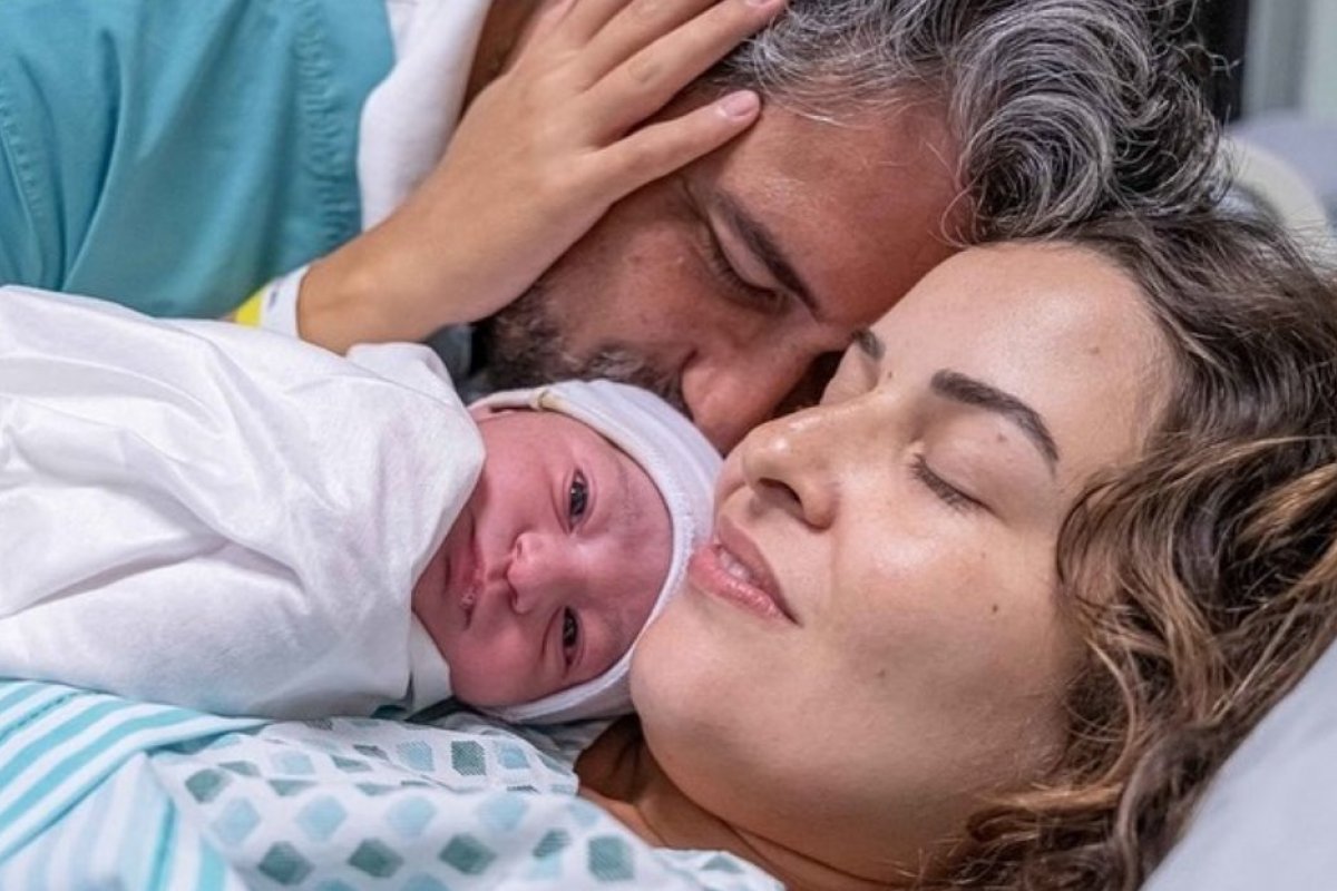 Nasce Tom, filho de Ravena e de Marcelo Timbó do grupo Batifun!
