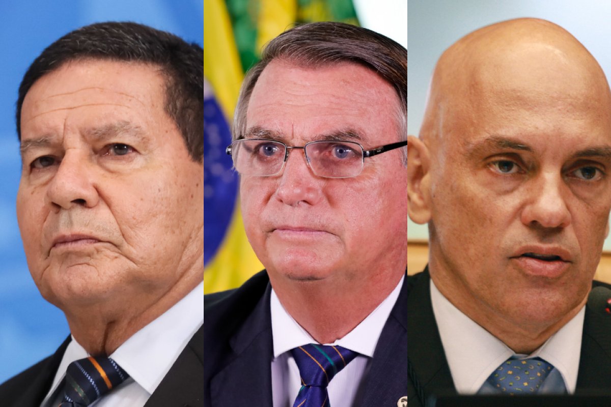 Mourão diz que vê parcialidade em Moraes e acredita que ação de Bolsonaro contra magistrado não vai prosperar