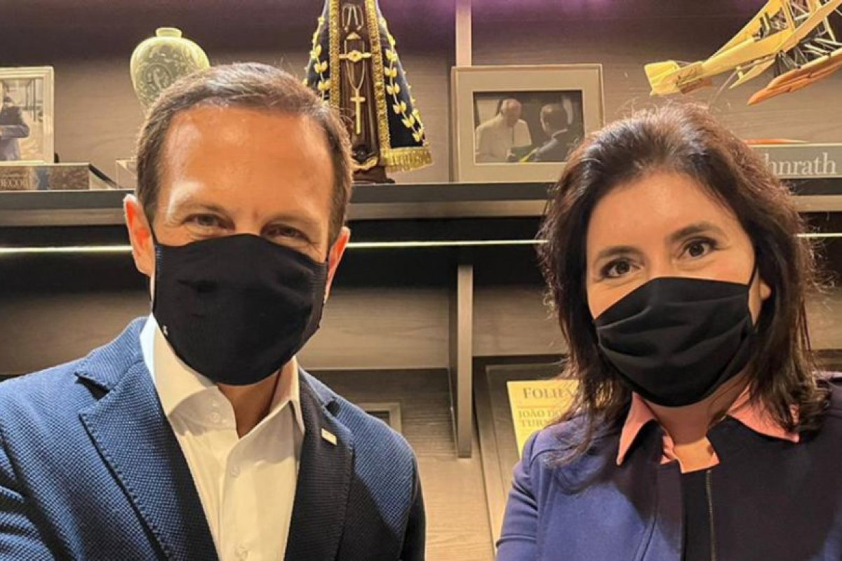 Pesquisa Ipesp: possibilidade de voto em Doria é maior que em Tebet