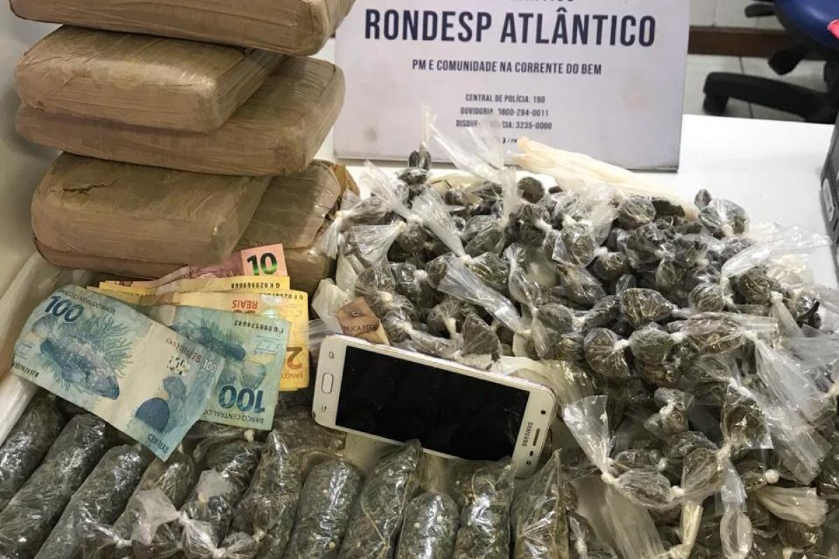 Homem é preso com sete quilos de maconha em Brotas