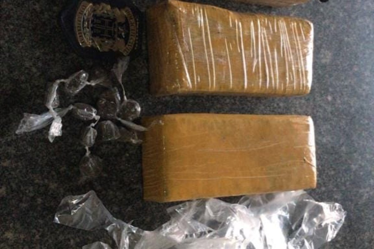 Itaberaba: homem é preso com três tabletes de maconha