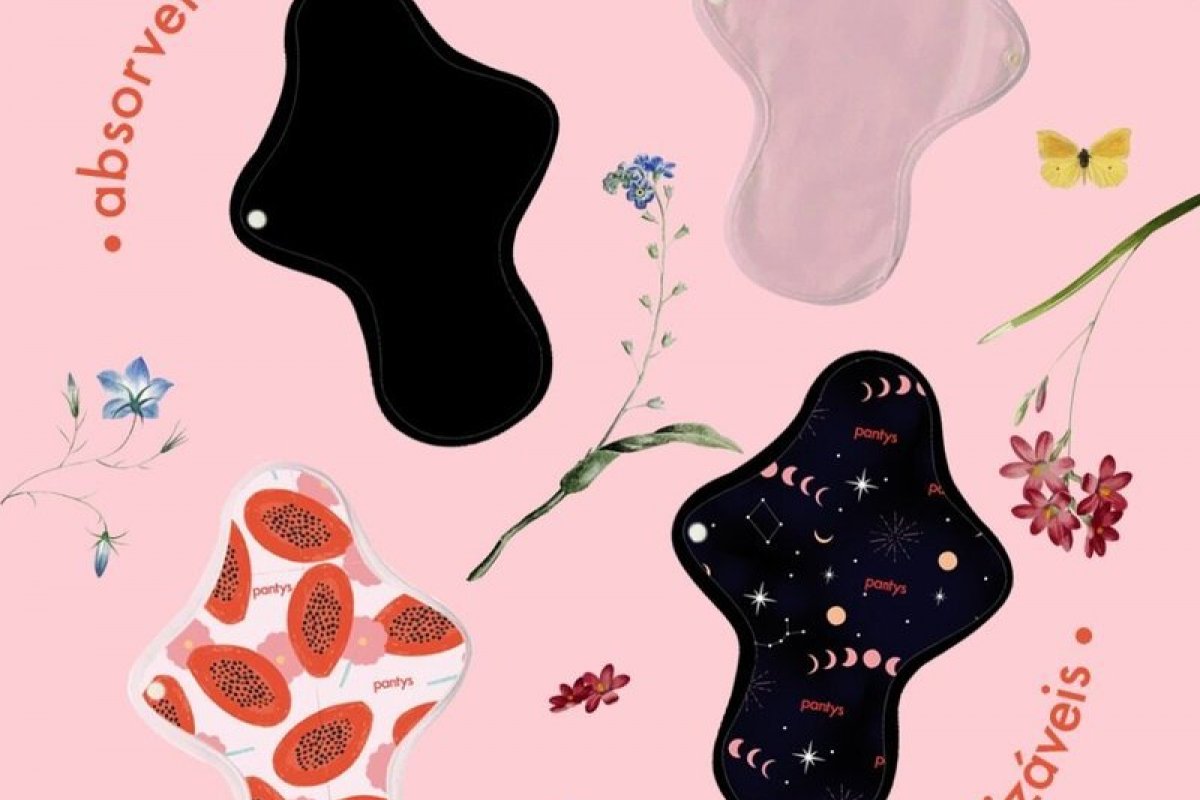 Marca brasileira lança absorvente reutilizável