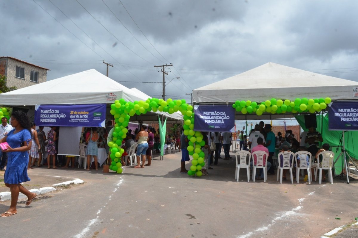 Mutirão da Regularização Fundiária chega em Camaçari