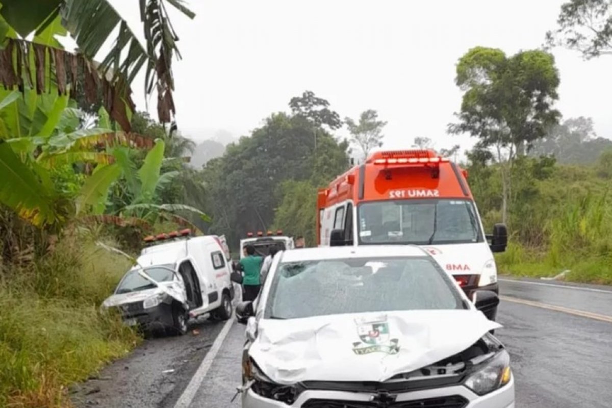 Servidores da Secretaria de Saúde de Ubatã morrem em acidente na BR-330