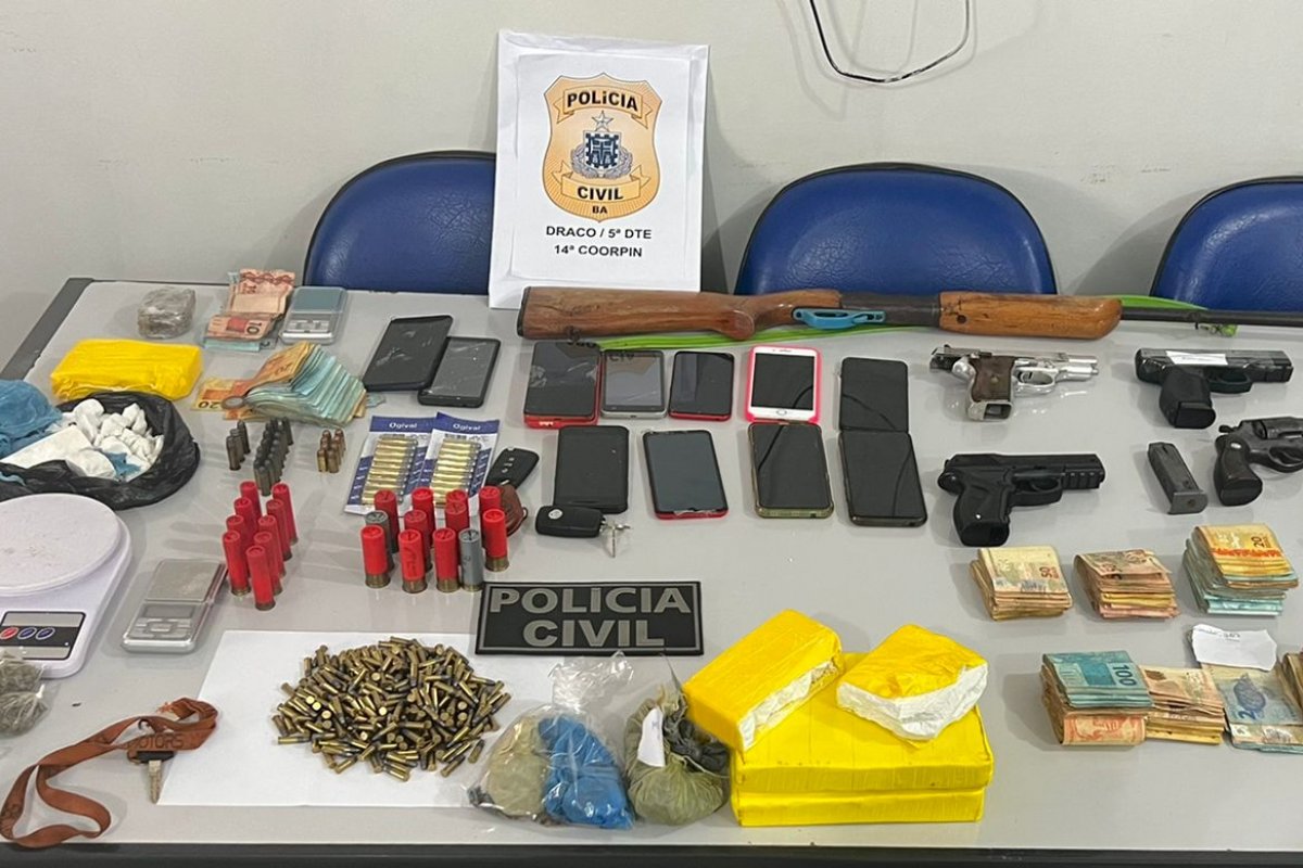 'Operação Revoada' prende 11 integrantes de organização criminosa em Irecê (BA)