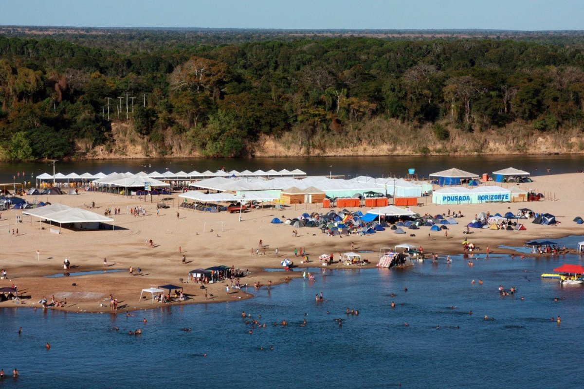 Tocantins quer privatizar Praia da Tartaruga por três anos