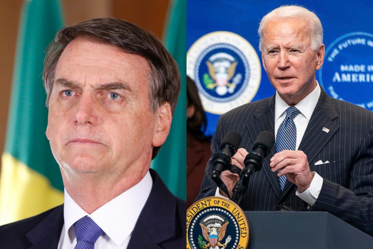 Bolsonaro fala em "mudança de comportamento dos EUA para com o Brasil" sob gestão de Biden