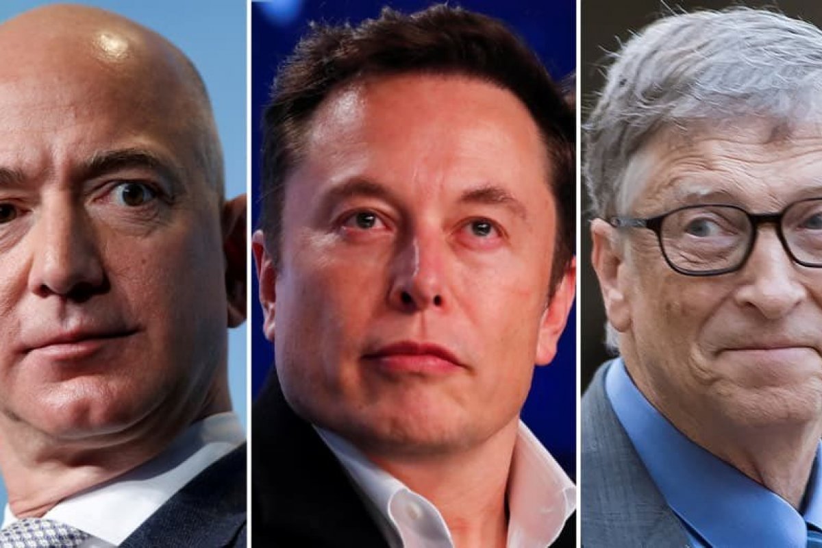 Elon Musk solta farpas contra Bill Gates e Jeff Bezos no Twitter