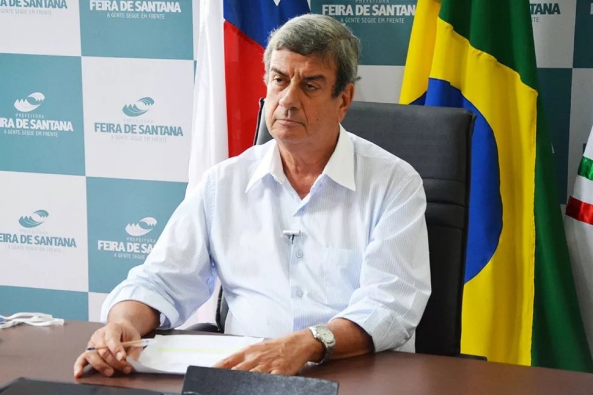 Prefeito de Feira de Santana testa positivo para Covid-19
