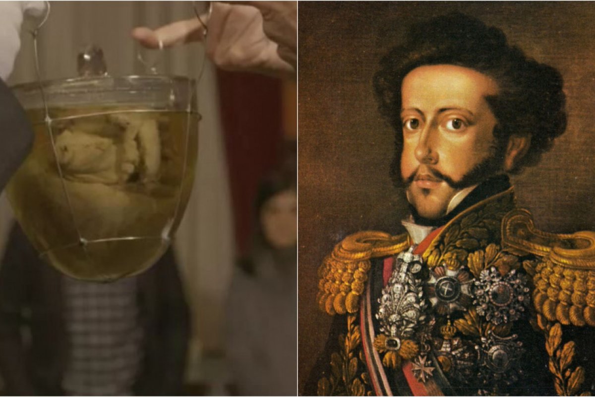 Coração de Dom Pedro 1º está guardado desde 1835: saiba como processo é realizado
