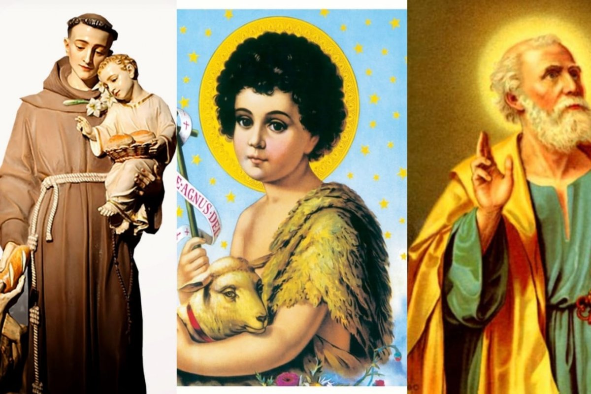 Antônio, João e Pedro: santos juninos são celebrados neste mês de junho