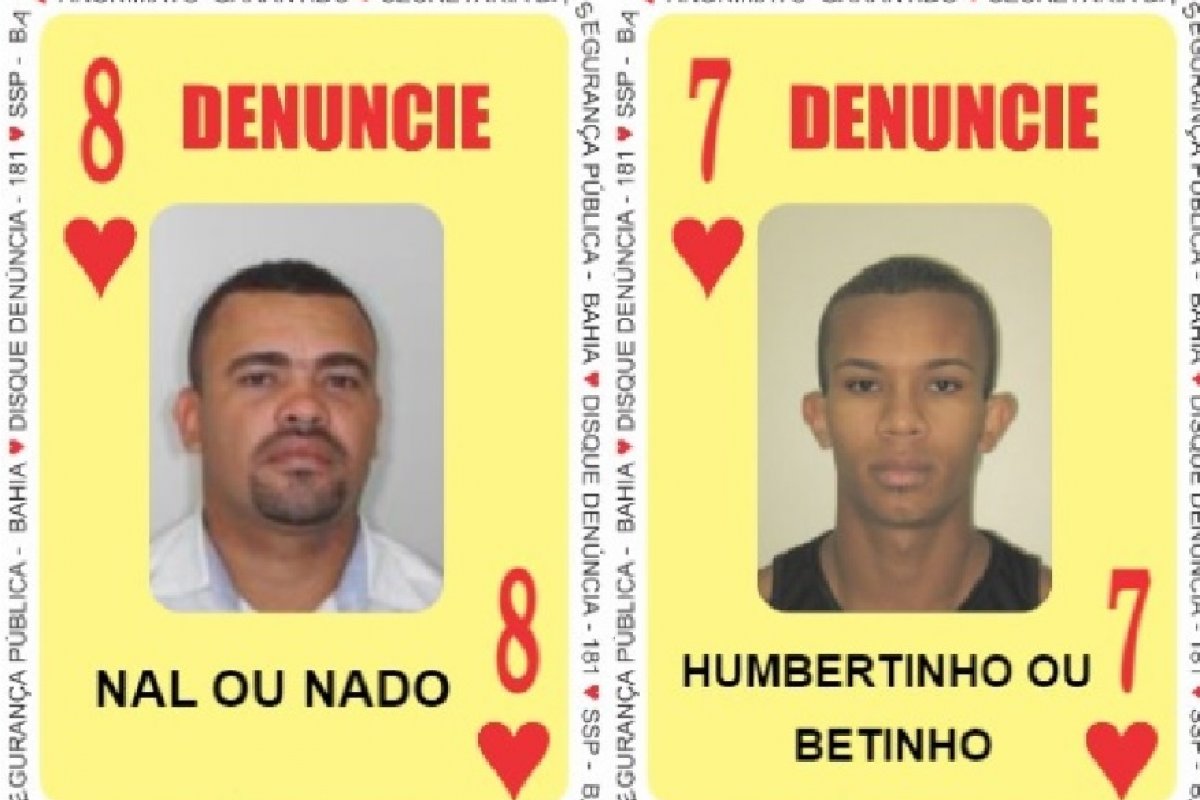 Acusados de tráfico de drogas em Salvador são inseridos no 'Baralho do Crime' da SSP