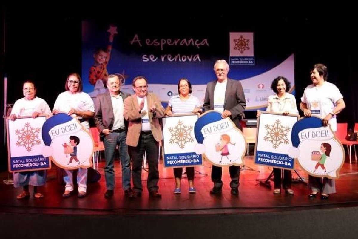 Campanha de Natal recolhe donativos para instituições de caridade 