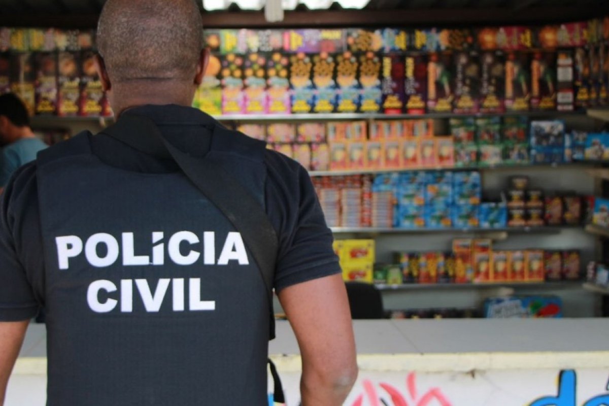 Polícia Civil fiscaliza comércio de fogos no Recôncavo da Bahia