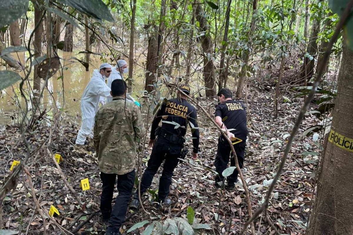 Restos mortais de Bruno Pereira e Dom Phillips serão periciados a partir desta sexta (17)