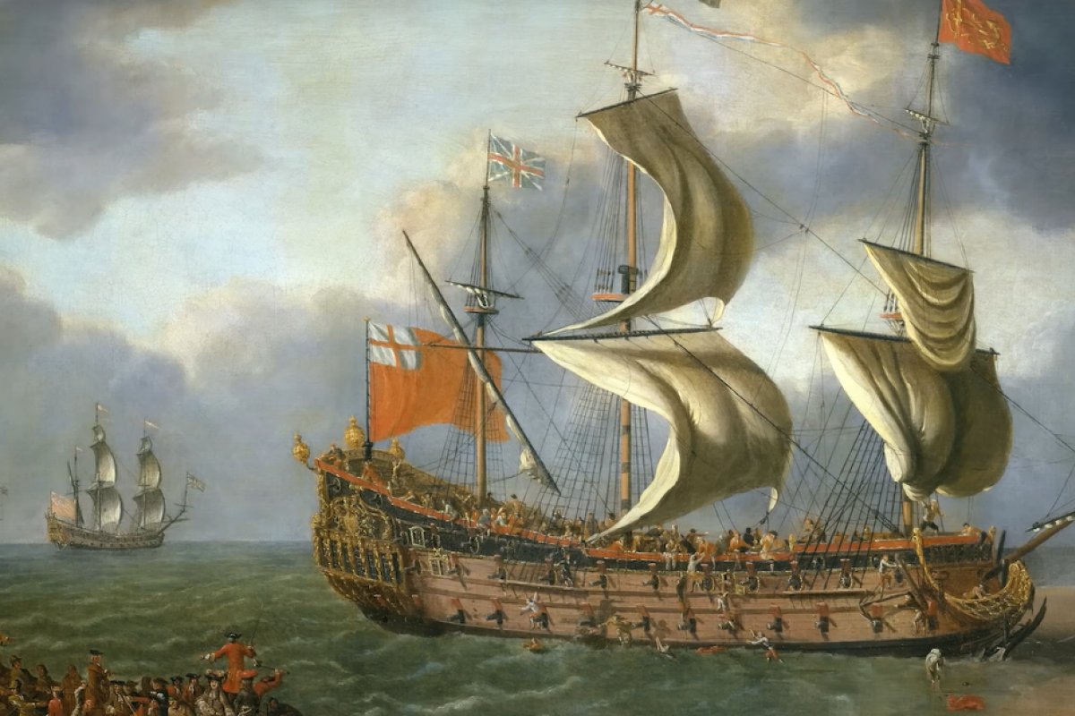 Navio afundado em 1652 na Inglaterra tinha garrafas de vinho ainda fechadas