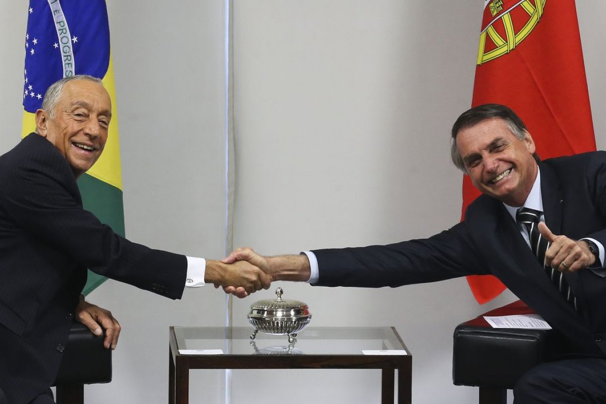 Presidente de Portugal fará nova visita ao Brasil e espera encontro proveitoso com Bolsonaro
