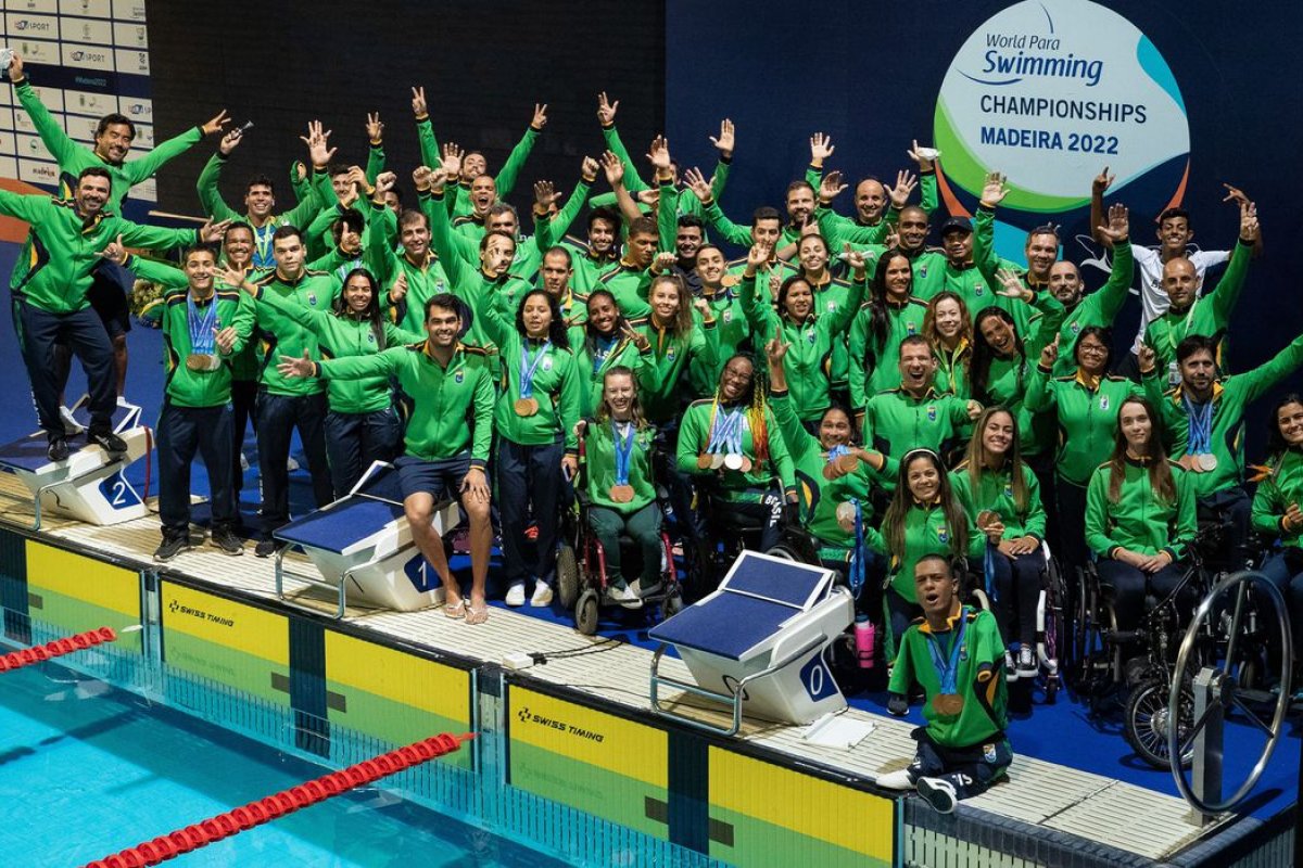 Brasil encerra participação no Mundial de natação paralimpíca com 53 medalhas