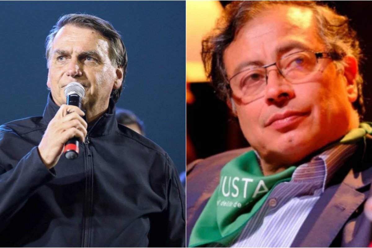'Ex-guerrilheiro da esquerda', diz Bolsonaro sobre vitória de Petro