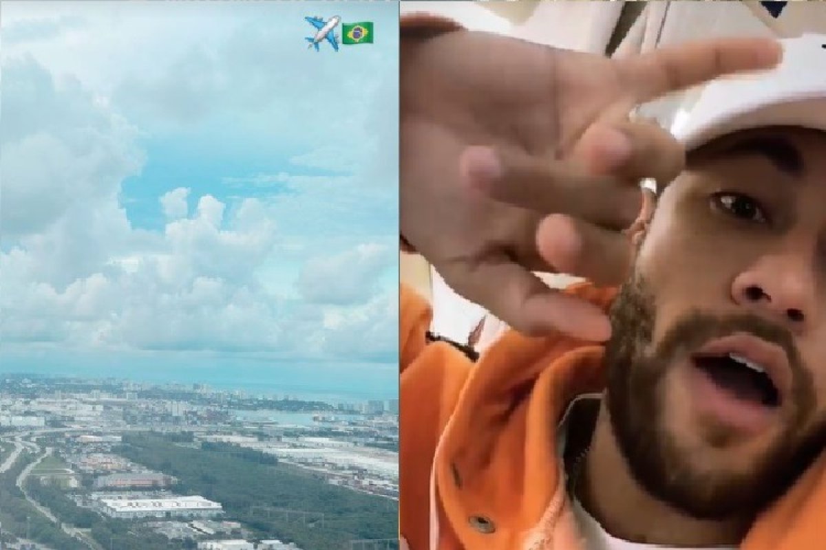 ‘Foi só um susto’, diz Neymar ao se pronunciar sobre pouso de emergência
