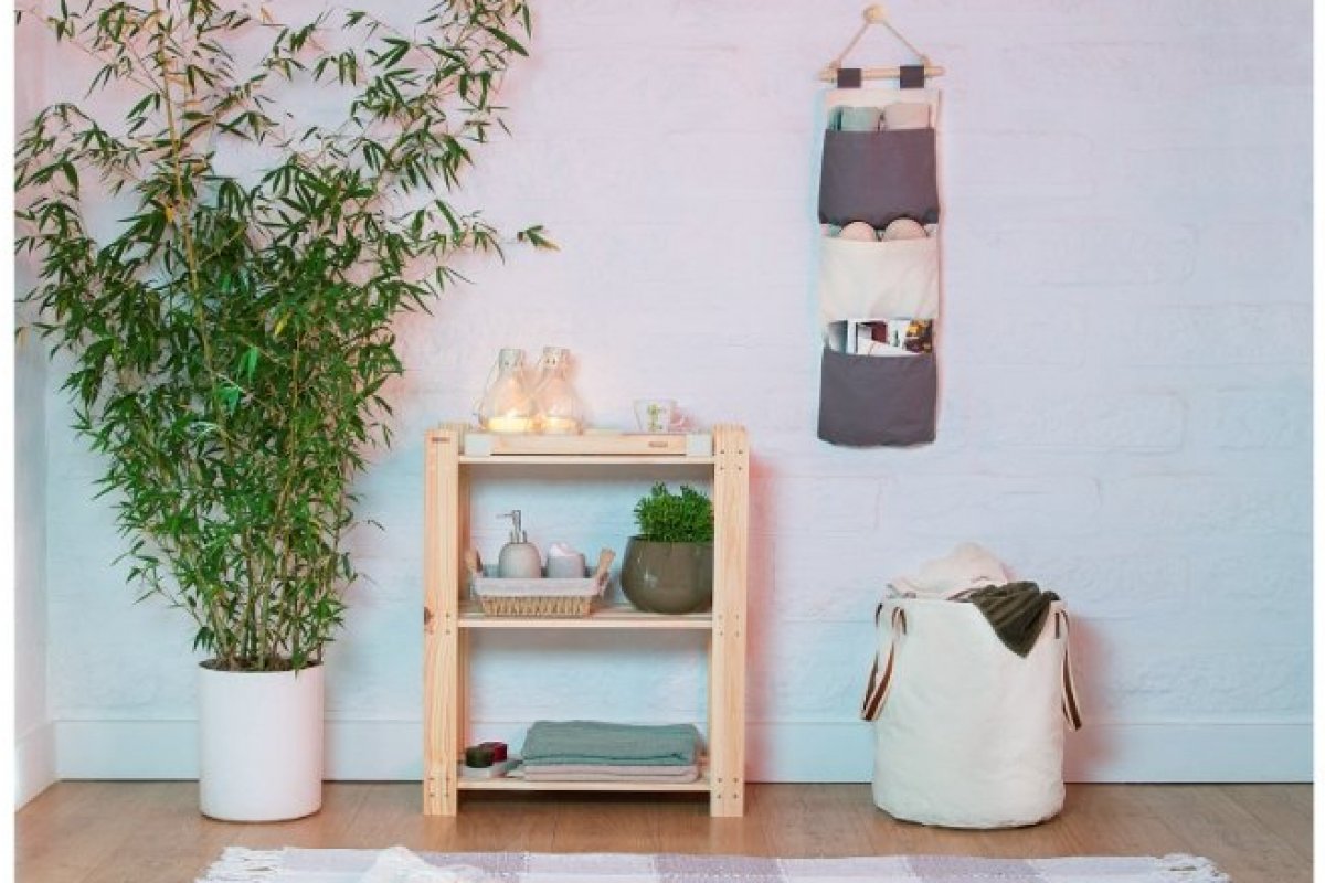 Organização fácil, despojada e que otimiza espaço?