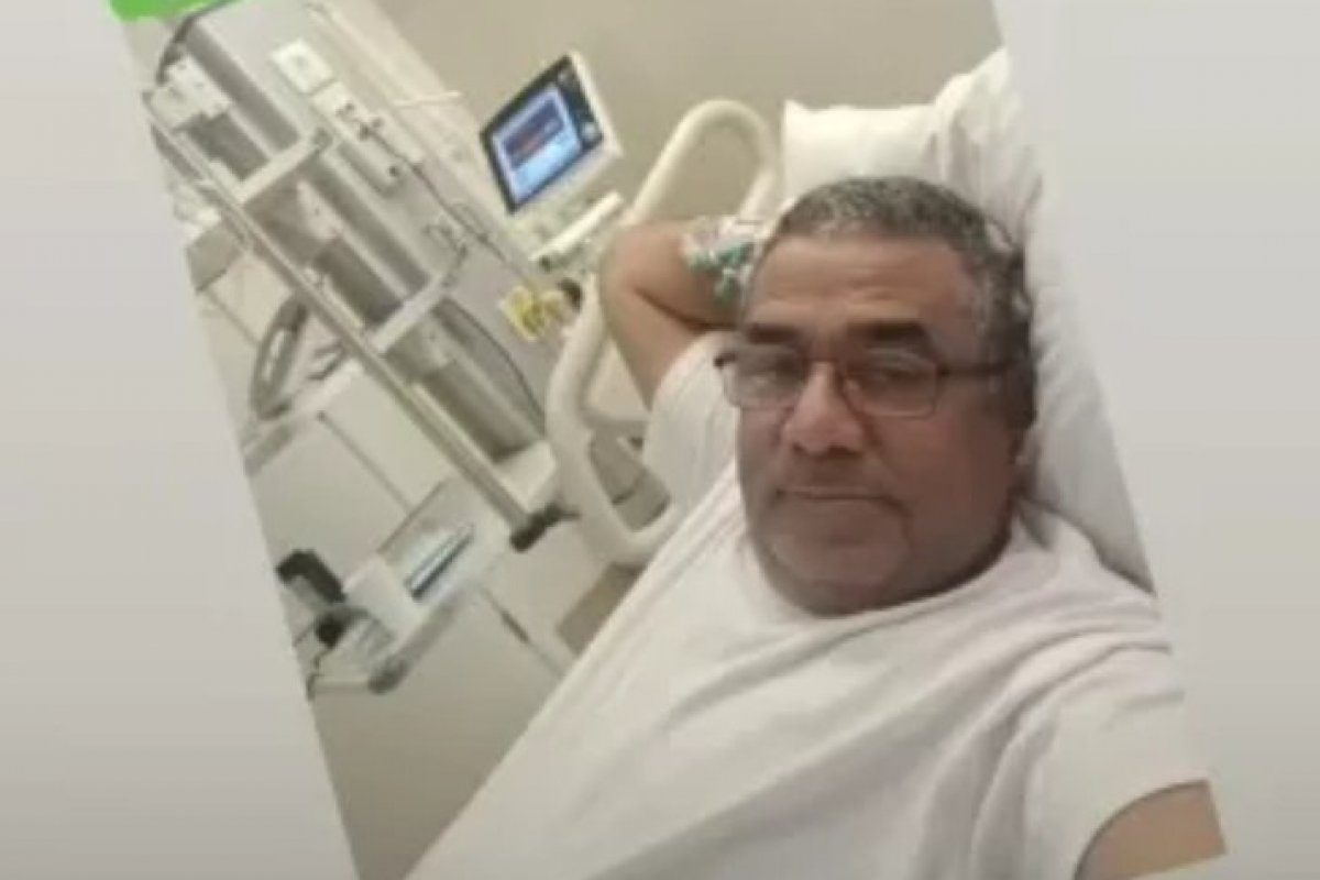 Após travar uma batalha contra um AVC e câncer, pai de Anitta pega covid e volta a ser internado
