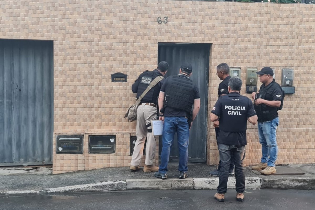 Polícia Civil da Bahia cumpre mandados em operação interestadual