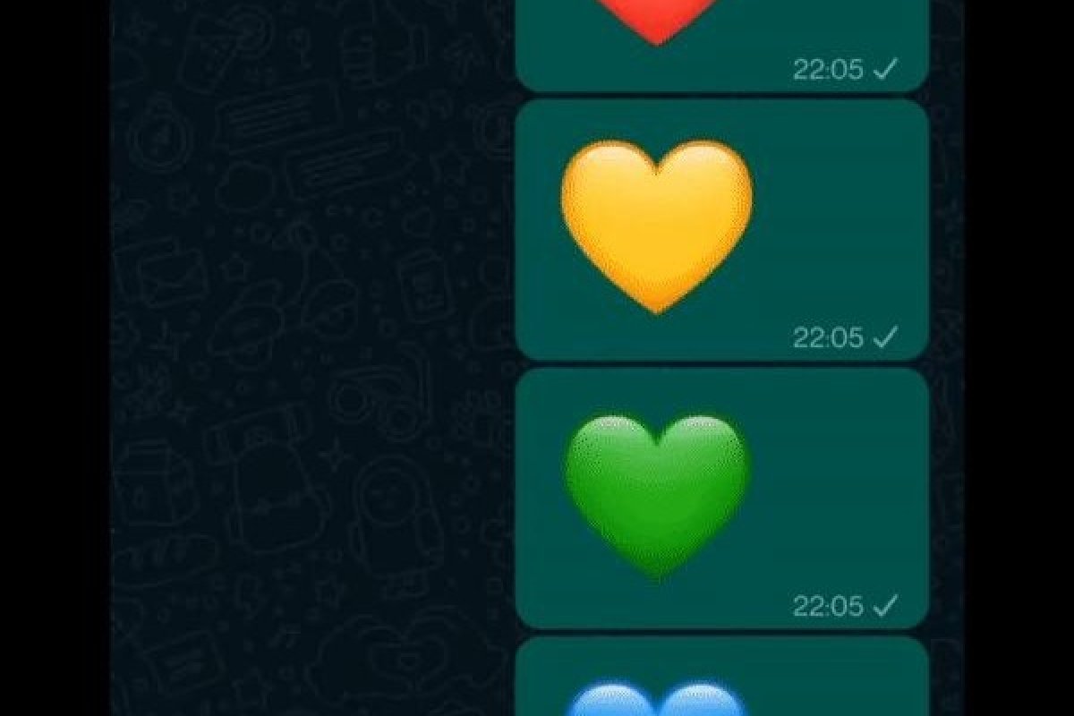 WhatsApp testa novos emojis animados de corações para Android