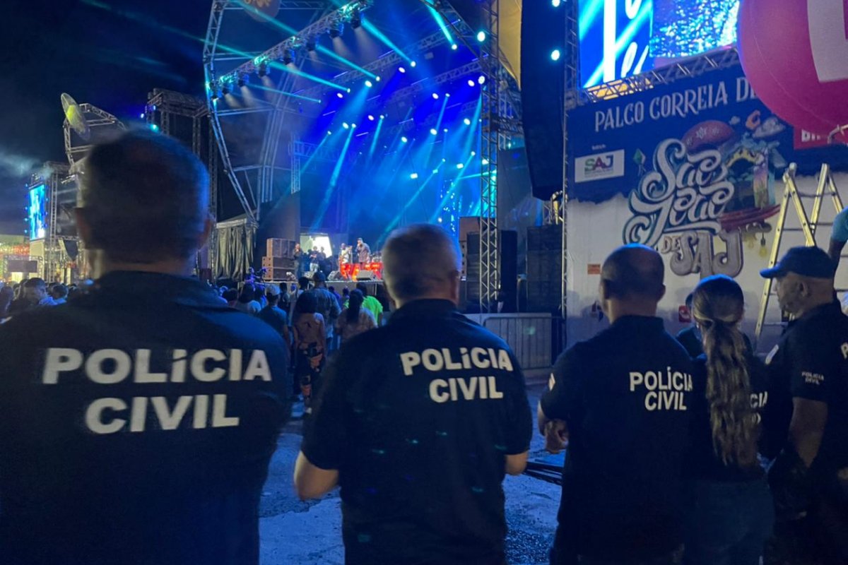 São João: Policia Civil prende três pessoas em flagrante no primeiro dia de operação especial