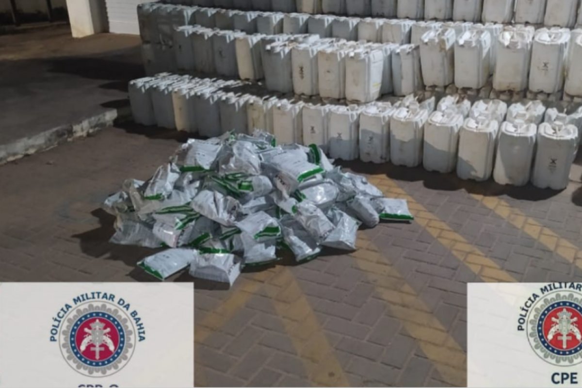 Quatro homens são conduzidos a prisão com agrotóxicos agrícolas de uso proibido em Luís Eduardo Magalhães (BA)