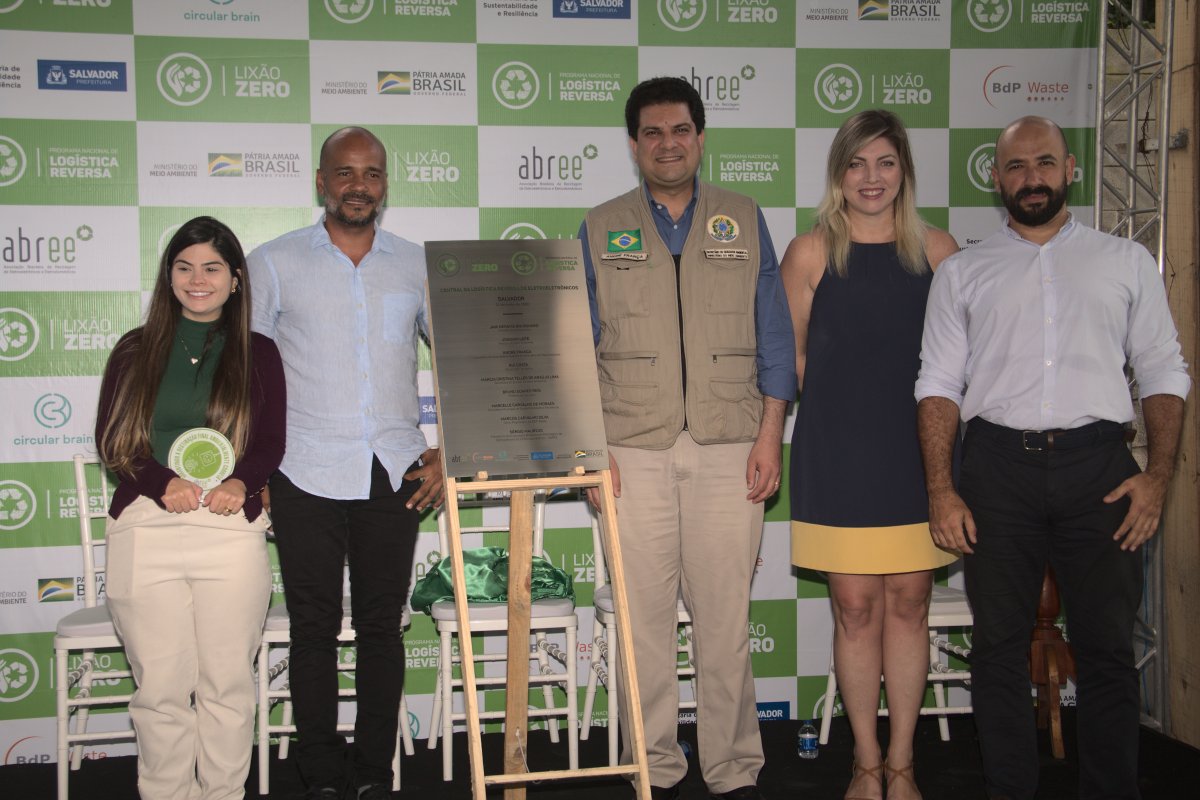 ABREE e Salvador inauguram Central de Logística Reversa de Eletroeletrônicos!