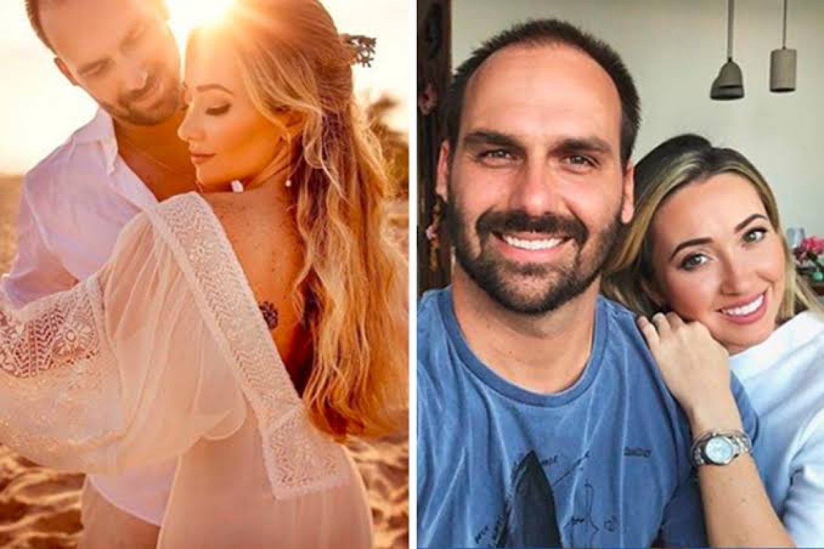 Mulher de Eduardo Bolsonaro perde bebê com 9 semanas de gestação