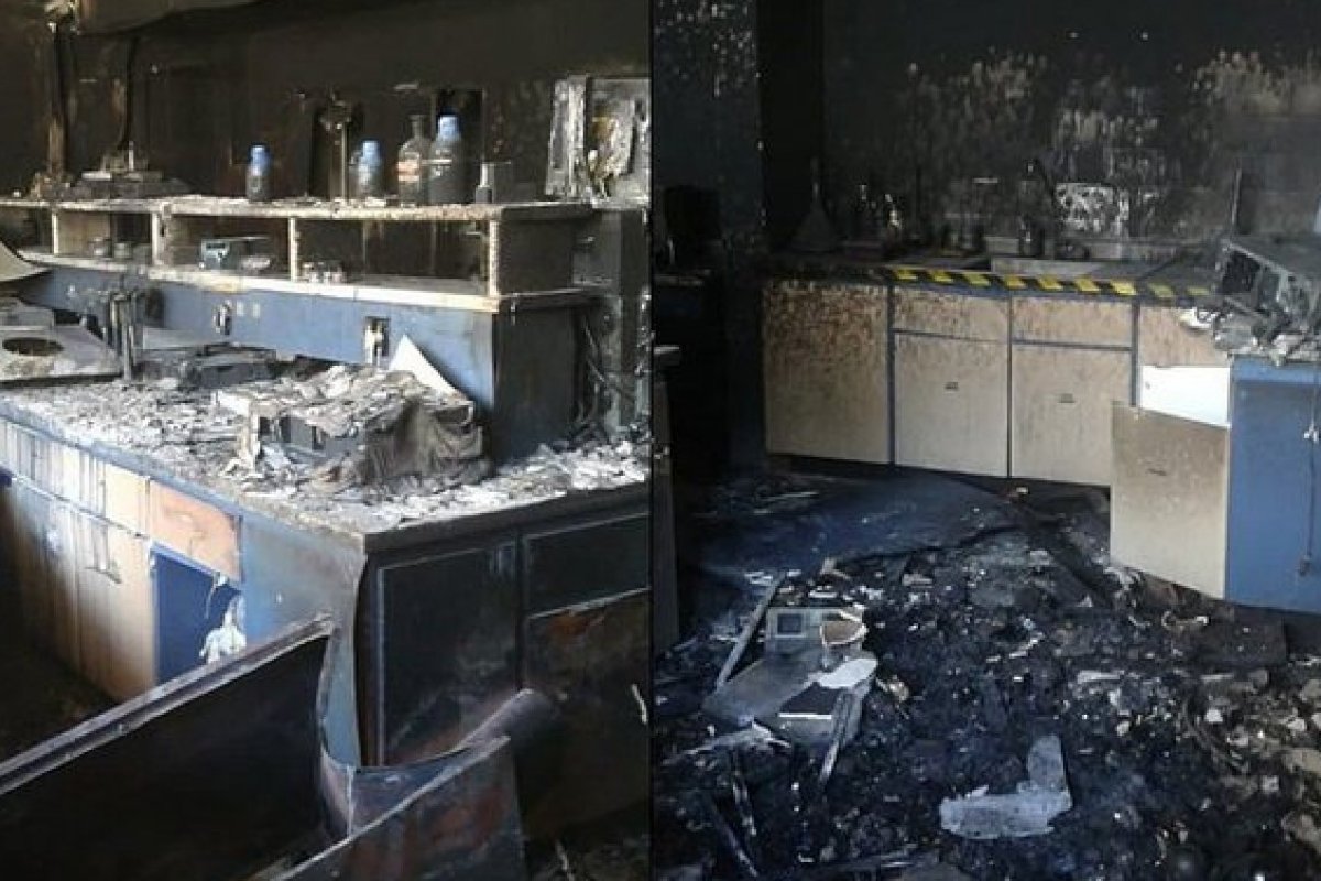 Incêndio atinge dois laboratórios do Instituto de Ciências da Saúde da Ufba